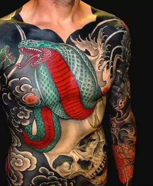 Japanische Tattoos: Kulturelle Eleganz in unseren Studio in Hamburg