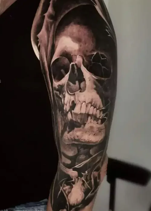 Totenkopf Tattoos in Hamburg